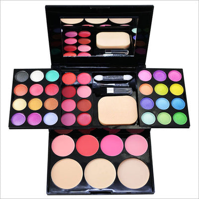All-in-One 39-Color Makeup Palette: Eyeshadow, Lipstick, Blush & Powder Essentials" | Applicable people: Ms. Skin Type: General Efficacy: even skin tone, grooming