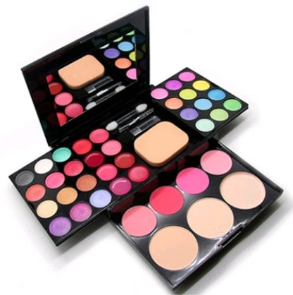All-in-One 39-Color Makeup Palette: Eyeshadow, Lipstick, Blush & Powder Essentials" | Applicable people: Ms. Skin Type: General Efficacy: even skin tone, grooming