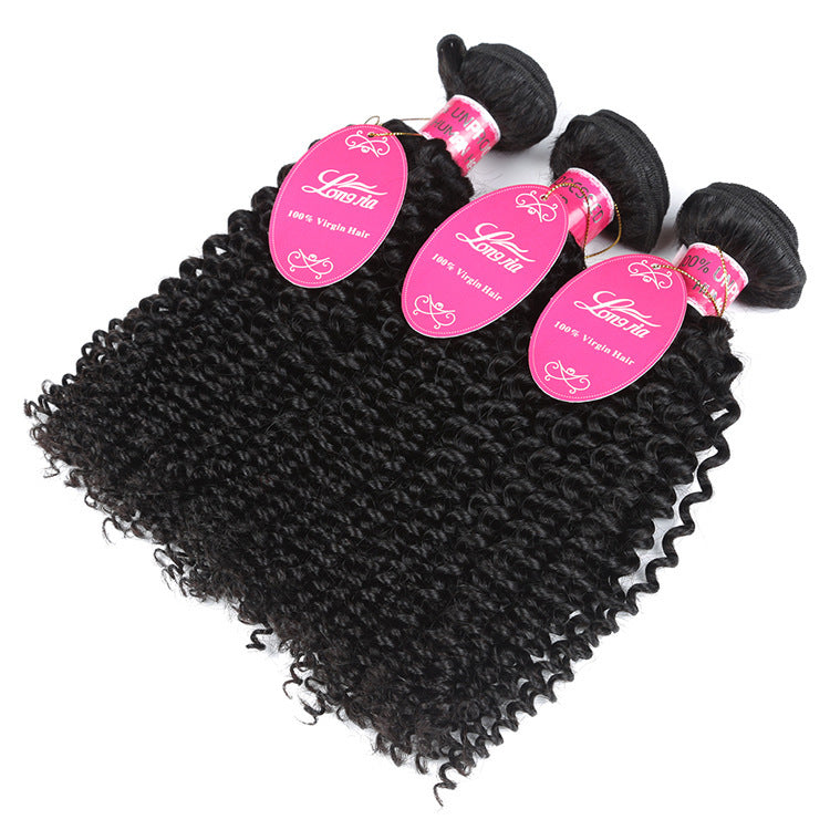 10A Deep Curly Brazilian Human Hair Bundles Weave - SHIFRAH NERIAH BEAUTY