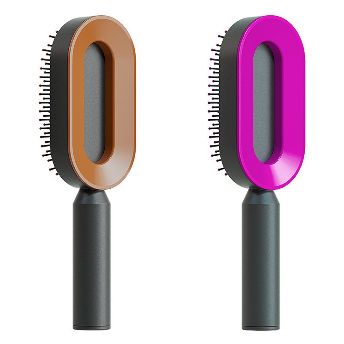 "Self-Cleaning Hair Brush for Women – One-Key Hair Loss Control, Airbag Scalp Massage & Anti-Static Comb" - SHIFRAH NERIAH BEAUTY