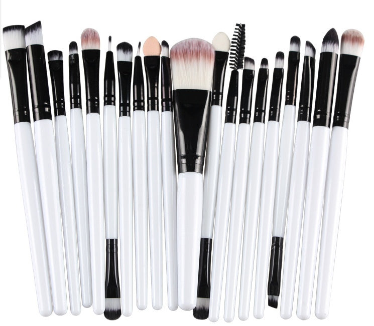 "All-in-One Professional Makeup Brush Set – Loose Powder, Blush & Eye Shadow Brushes" - SHIFRAH NERIAH BEAUTY