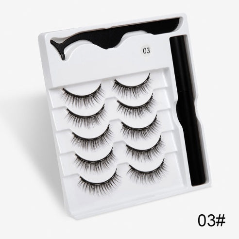 A Pair Of False Eyelashes With Magnets In Fashion - SHIFRAH NERIAH BEAUTY