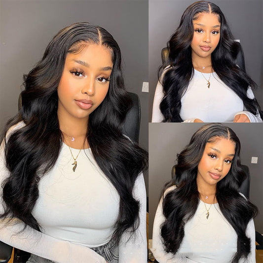 Flawless Body Wave Human Hair Lace Front Wig – Natural, Soft & Glamorous Look - SHIFRAH NERIAH BEAUTY