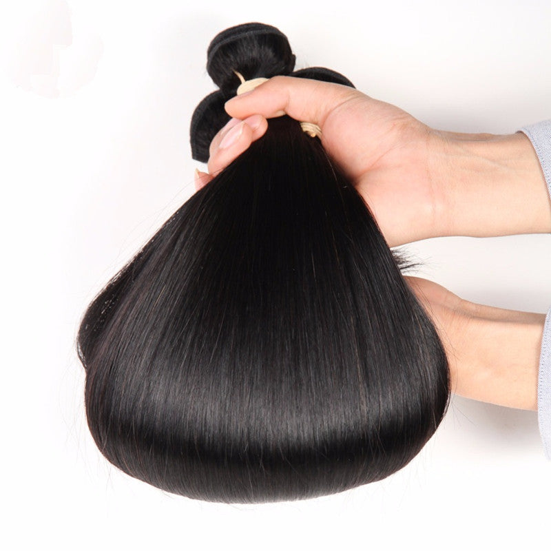 Reality Wig, Smooth Hair, Straight Hair Tie, Closed Peruvian Hair Tie - SHIFRAH NERIAH BEAUTY