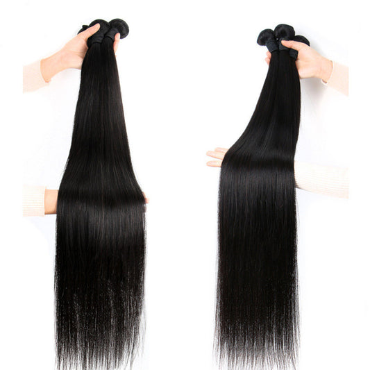 Reality Wig, Smooth Hair, Straight Hair Tie, Closed Peruvian Hair Tie - SHIFRAH NERIAH BEAUTY