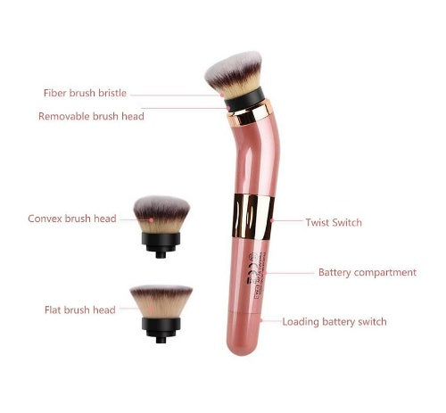 Portable Electric Makeup Brush - SHIFRAH NERIAH BEAUTY