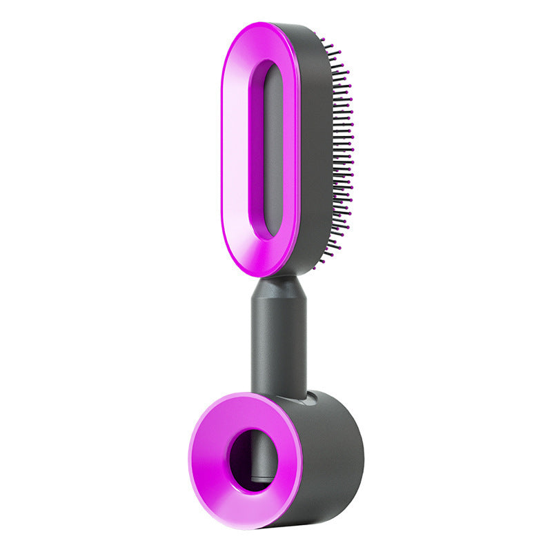 "Self-Cleaning Hair Brush for Women – One-Key Hair Loss Control, Airbag Scalp Massage & Anti-Static Comb" - SHIFRAH NERIAH BEAUTY