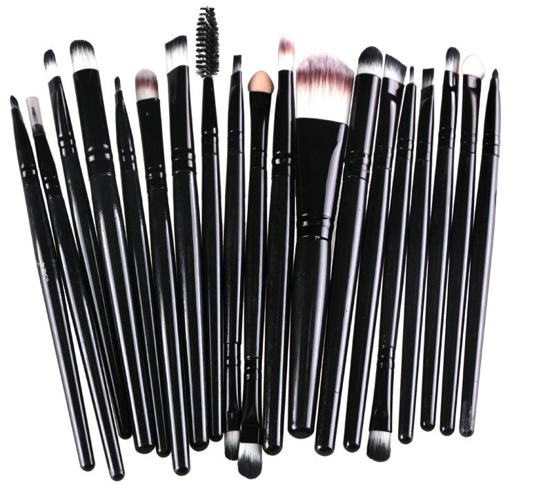 "All-in-One Professional Makeup Brush Set – Loose Powder, Blush & Eye Shadow Brushes" - SHIFRAH NERIAH BEAUTY