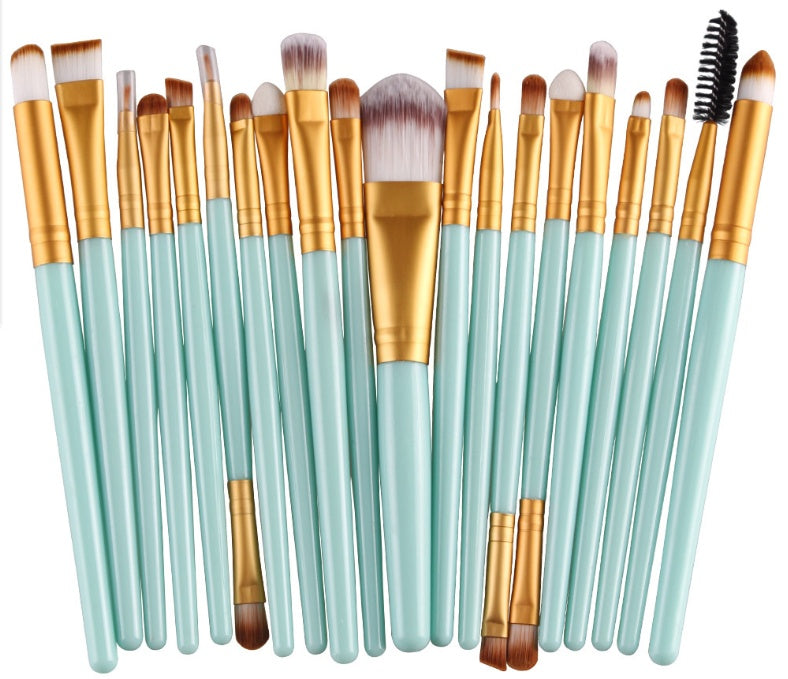 "All-in-One Professional Makeup Brush Set – Loose Powder, Blush & Eye Shadow Brushes" - SHIFRAH NERIAH BEAUTY