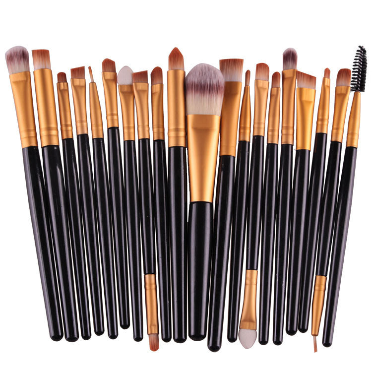 "All-in-One Professional Makeup Brush Set – Loose Powder, Blush & Eye Shadow Brushes" - SHIFRAH NERIAH BEAUTY