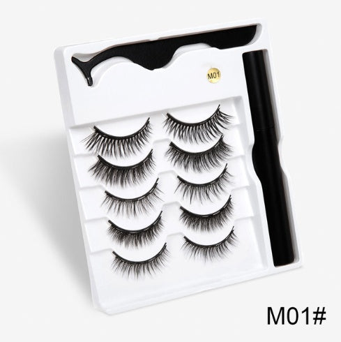 A Pair Of False Eyelashes With Magnets In Fashion - SHIFRAH NERIAH BEAUTY