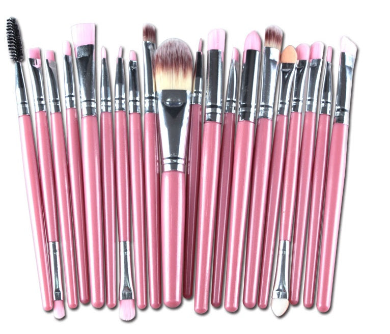 "All-in-One Professional Makeup Brush Set – Loose Powder, Blush & Eye Shadow Brushes" - SHIFRAH NERIAH BEAUTY