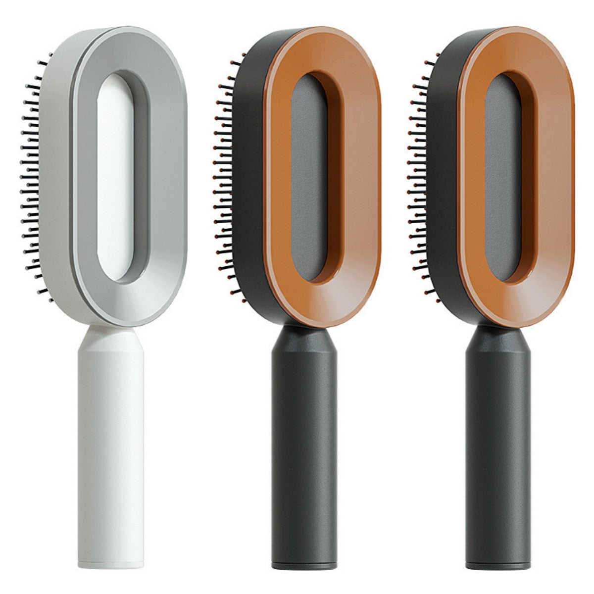 "Self-Cleaning Hair Brush for Women – One-Key Hair Loss Control, Airbag Scalp Massage & Anti-Static Comb" - SHIFRAH NERIAH BEAUTY