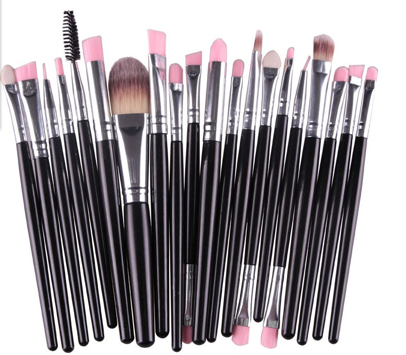 "All-in-One Professional Makeup Brush Set – Loose Powder, Blush & Eye Shadow Brushes" - SHIFRAH NERIAH BEAUTY