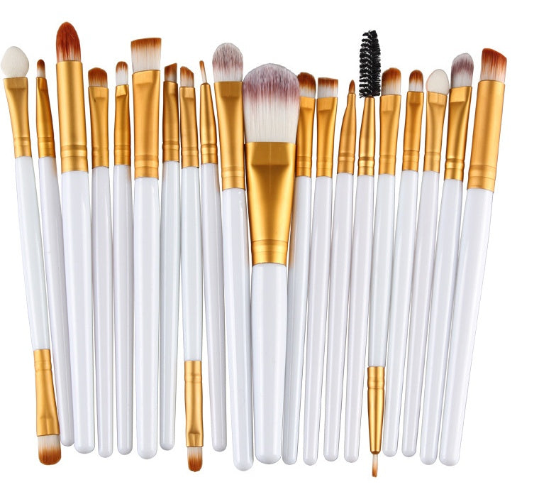 "All-in-One Professional Makeup Brush Set – Loose Powder, Blush & Eye Shadow Brushes" - SHIFRAH NERIAH BEAUTY