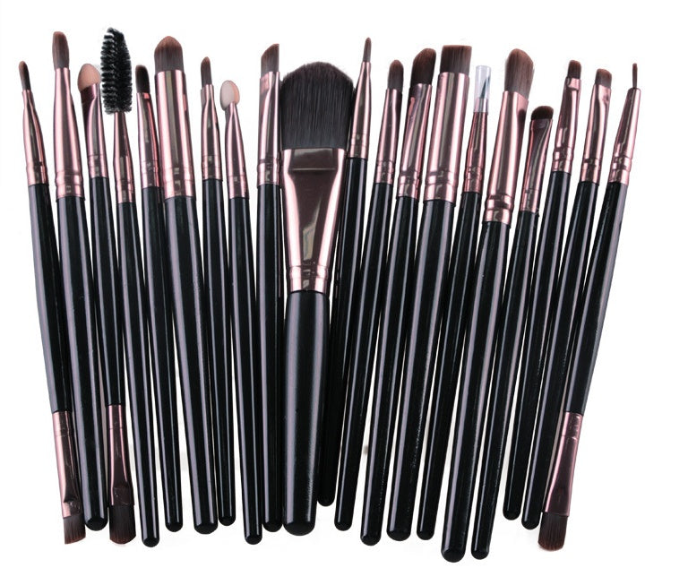 "All-in-One Professional Makeup Brush Set – Loose Powder, Blush & Eye Shadow Brushes" - SHIFRAH NERIAH BEAUTY