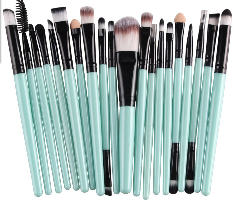 "All-in-One Professional Makeup Brush Set – Loose Powder, Blush & Eye Shadow Brushes" - SHIFRAH NERIAH BEAUTY