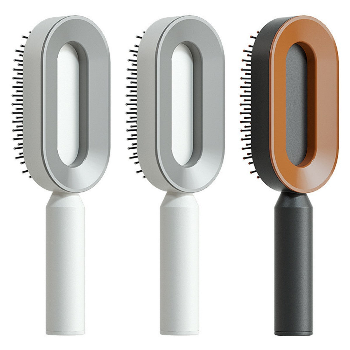 "Self-Cleaning Hair Brush for Women – One-Key Hair Loss Control, Airbag Scalp Massage & Anti-Static Comb" - SHIFRAH NERIAH BEAUTY