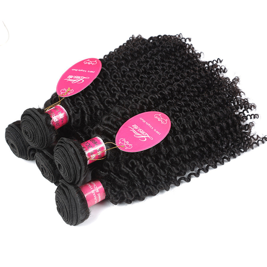 10A Deep Curly Brazilian Human Hair Bundles Weave - SHIFRAH NERIAH BEAUTY