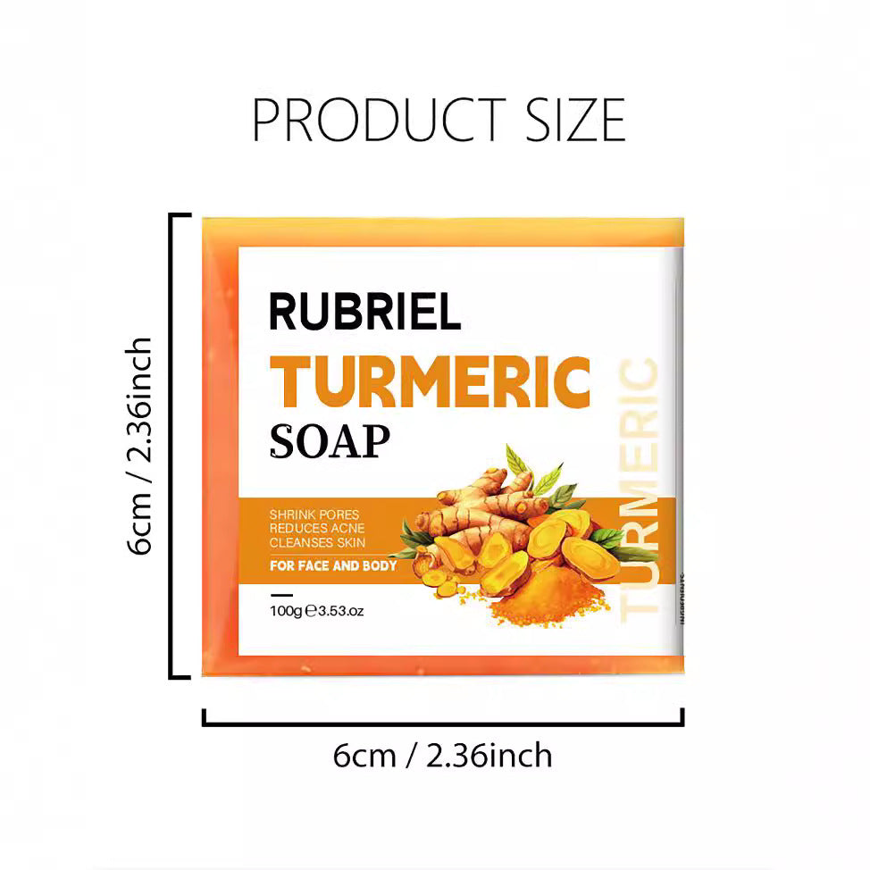 Turmeric Soap  Refreshing Facial Soap Bath - SHIFRAH NERIAH BEAUTY