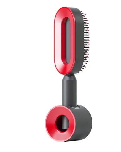 "Self-Cleaning Hair Brush for Women – One-Key Hair Loss Control, Airbag Scalp Massage & Anti-Static Comb" - SHIFRAH NERIAH BEAUTY