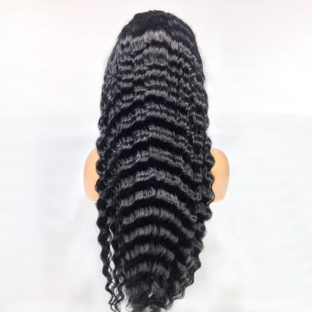 Human Hair 28 30 Deep Wave Lace Frontal Wigs 13 4 Front Wigs - SHIFRAH NERIAH BEAUTY