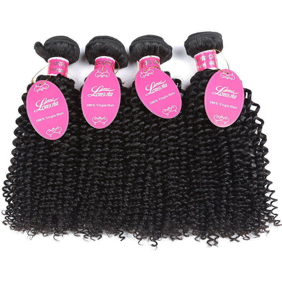 10A Deep Curly Brazilian Human Hair Bundles Weave - SHIFRAH NERIAH BEAUTY