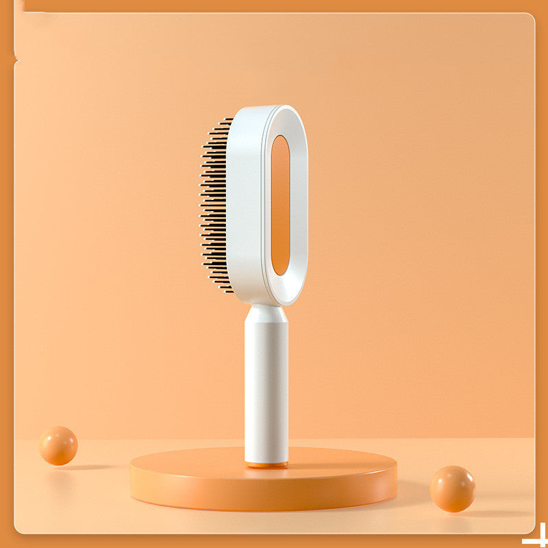 "Self-Cleaning Hair Brush for Women – One-Key Hair Loss Control, Airbag Scalp Massage & Anti-Static Comb" - SHIFRAH NERIAH BEAUTY