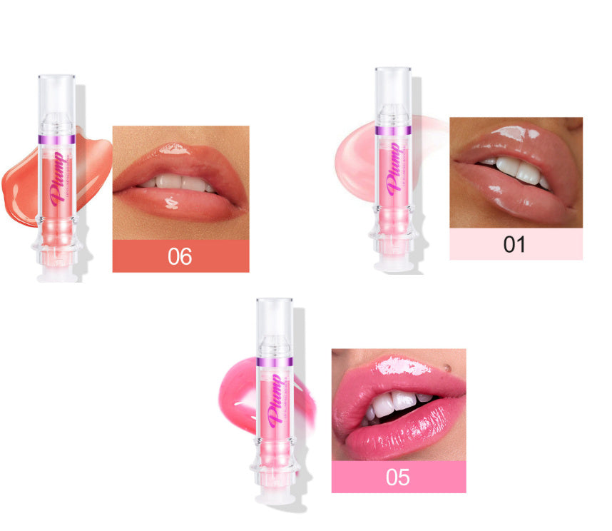 New Tube Lip Rich Lip Color Slightly Spicy Lip Honey Lip Glass Mirror Face Lip Mirror Liquid Lipstick - SHIFRAH NERIAH BEAUTY