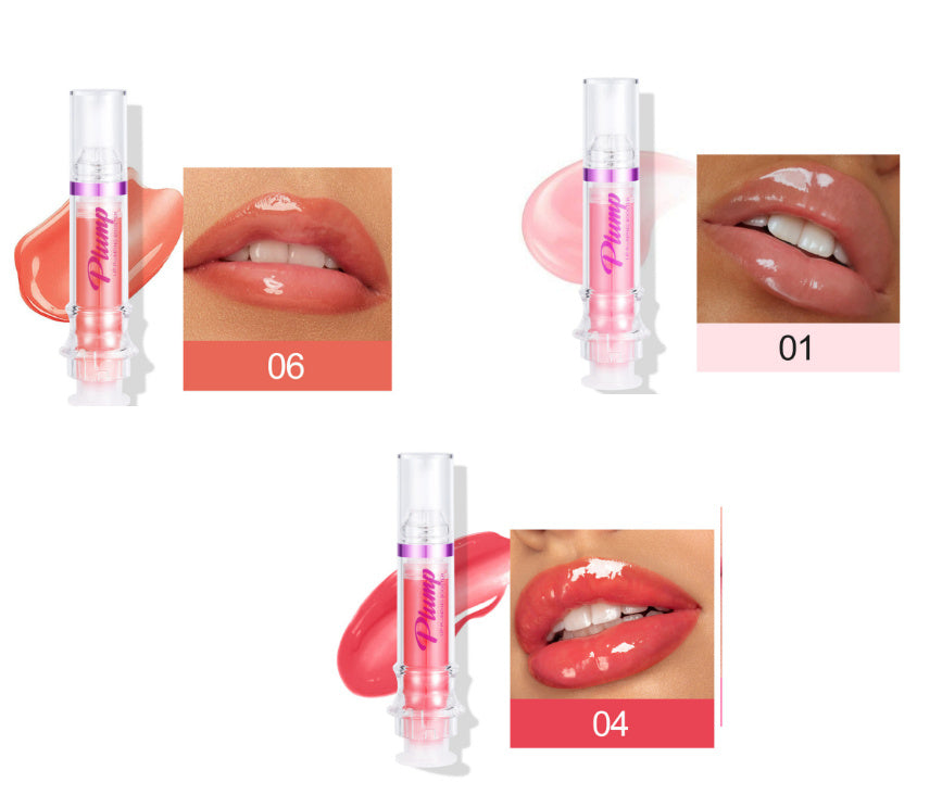 New Tube Lip Rich Lip Color Slightly Spicy Lip Honey Lip Glass Mirror Face Lip Mirror Liquid Lipstick - SHIFRAH NERIAH BEAUTY