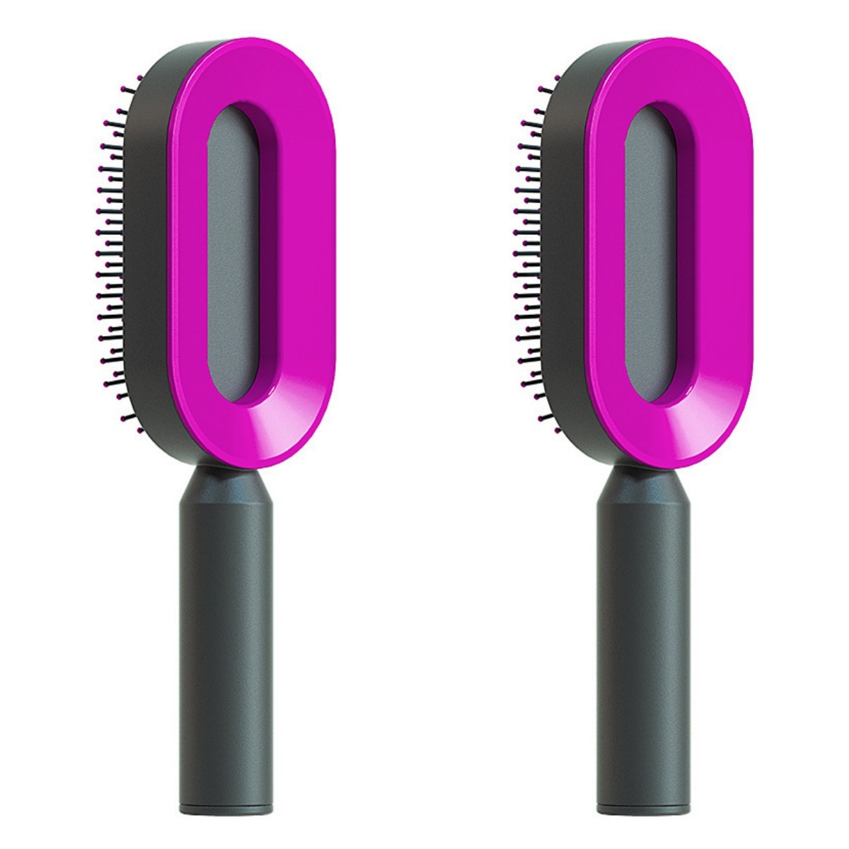 "Self-Cleaning Hair Brush for Women – One-Key Hair Loss Control, Airbag Scalp Massage & Anti-Static Comb" - SHIFRAH NERIAH BEAUTY