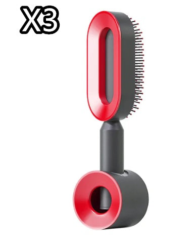 "Self-Cleaning Hair Brush for Women – One-Key Hair Loss Control, Airbag Scalp Massage & Anti-Static Comb" - SHIFRAH NERIAH BEAUTY