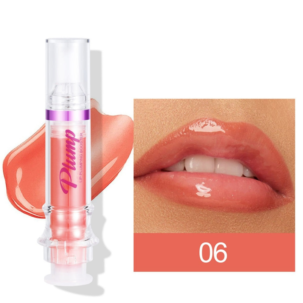 New Tube Lip Rich Lip Color Slightly Spicy Lip Honey Lip Glass Mirror Face Lip Mirror Liquid Lipstick - SHIFRAH NERIAH BEAUTY