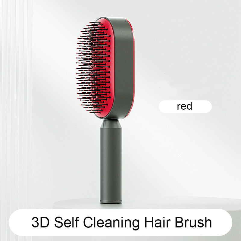 "Self-Cleaning Hair Brush for Women – One-Key Hair Loss Control, Airbag Scalp Massage & Anti-Static Comb" - SHIFRAH NERIAH BEAUTY