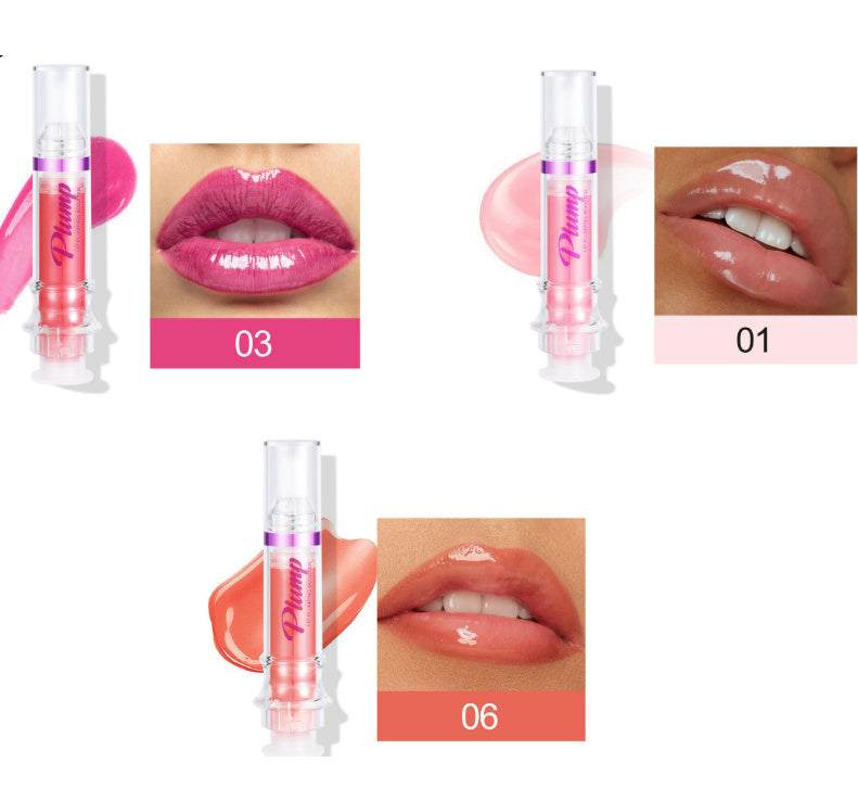 New Tube Lip Rich Lip Color Slightly Spicy Lip Honey Lip Glass Mirror Face Lip Mirror Liquid Lipstick - SHIFRAH NERIAH BEAUTY