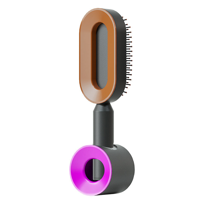 "Self-Cleaning Hair Brush for Women – One-Key Hair Loss Control, Airbag Scalp Massage & Anti-Static Comb" - SHIFRAH NERIAH BEAUTY