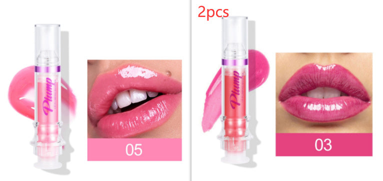 New Tube Lip Rich Lip Color Slightly Spicy Lip Honey Lip Glass Mirror Face Lip Mirror Liquid Lipstick - SHIFRAH NERIAH BEAUTY